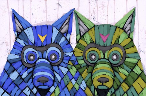 Framed Two Of A Kind Print