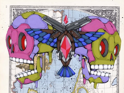 Framed Death Grips Print