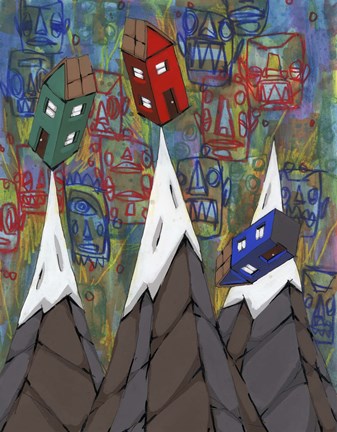 Framed Maintaining Our Balance Print