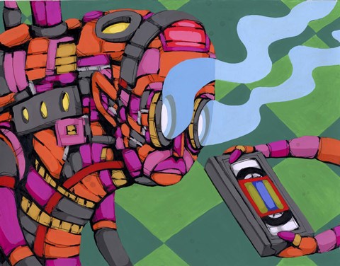 Framed Seen Too Much Print