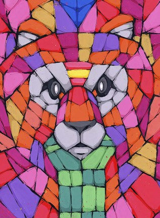 Framed Color Is My Prey Print