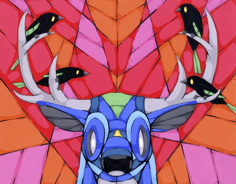 Framed Providing Safe Harbour Print