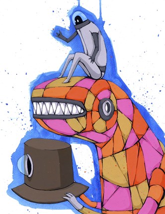 Framed Travel Conditions Print