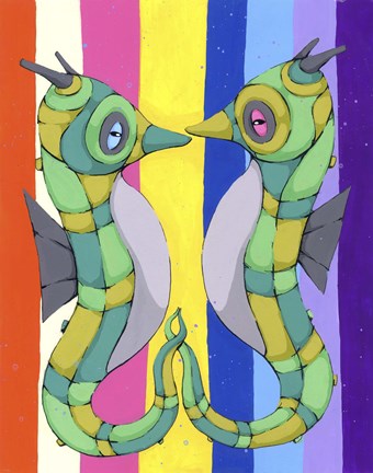 Framed We Stay In Contact Print