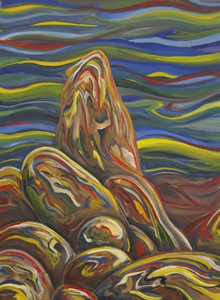 Framed Abstract 1 Print