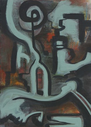 Framed Abstract 13 Print