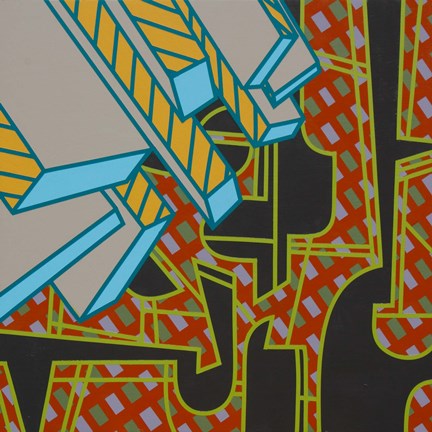 Framed Lines Proejct 76 Print