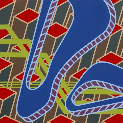 Framed Lines Project 55 Print