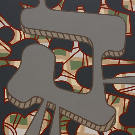 Framed Lines Project 57 Print