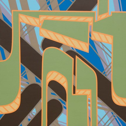 Framed Lines Project 58 Print