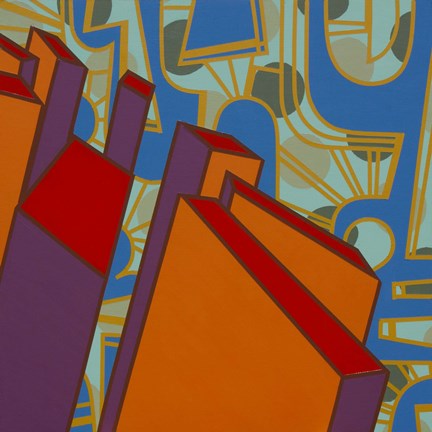 Framed Lines Project 71 Print