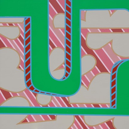 Framed Lines Project 73 Print