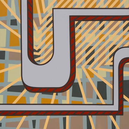 Framed Lines Project 77 Print