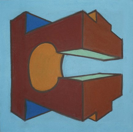 Framed Project Third Dimension 1 Print