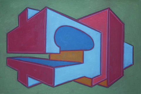 Framed Project Third Dimension 4 Print