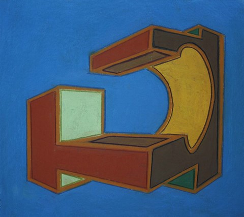 Framed Project Third Dimension 7 Print