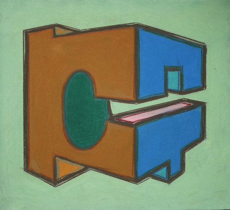 Framed Project Third Dimension 9 Print