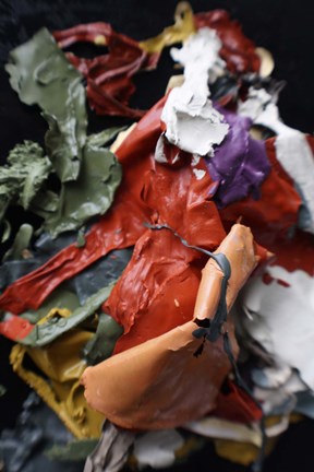 Framed Color Cups &amp; Tape 69 Print