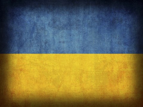 Framed Ukraine Print
