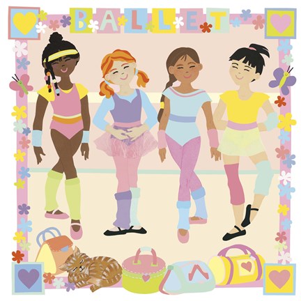 Framed Ballet Print