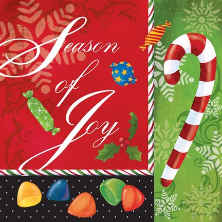 Framed Sweet Christmas II Print