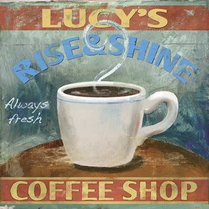 Framed Rise And Shine Print