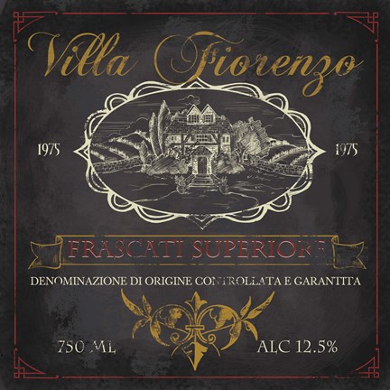 Framed Wine Cellar V Print