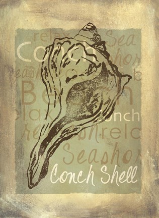 Framed Shore Life III Print