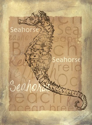 Framed Shore Life IV Print