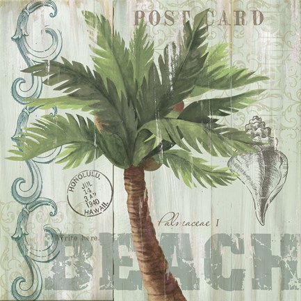 Framed Palmaceae I Print