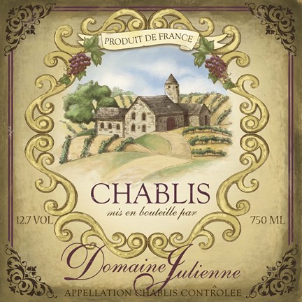 Framed Domaine Julienne Print