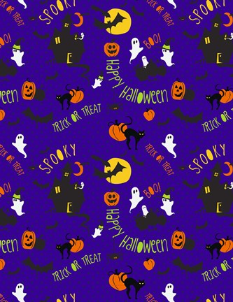 Framed Halloween I Print