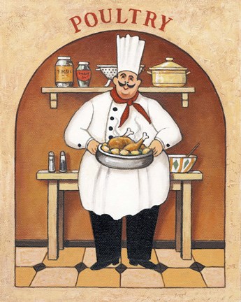 Framed Poultry Print