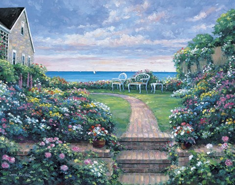 Framed Coastal Fragrance Print