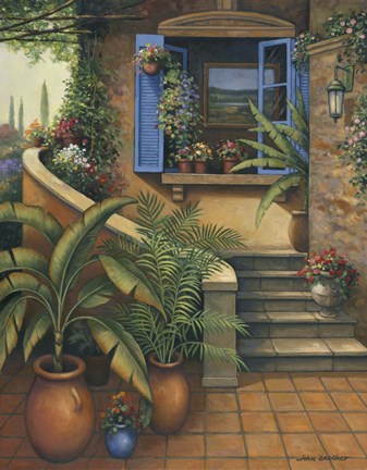 Framed Stairway To Paradise Print