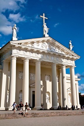 Framed Arch-Cathedral Basilica, Vilnius, Lithuania I Print