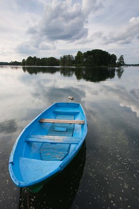 Framed Lake Galve, Trakai Historical National Park, Lithuania IV Print