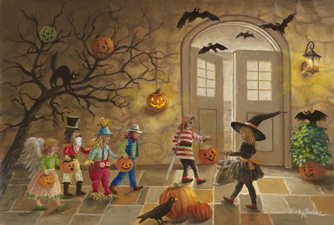 Framed Halloween Fun Print