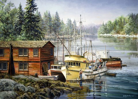 Framed Spruced And Spry Print