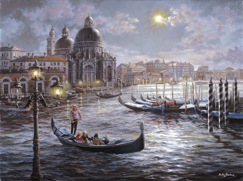 Framed Grand Canal Venice Print
