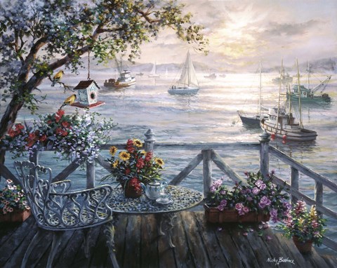 Framed Treasures Of The Sea Print