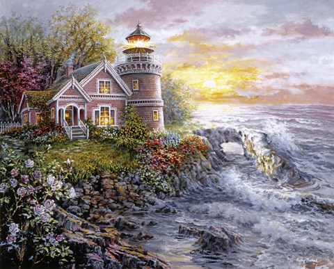 Framed Seafarer&#39;s Vigilant Sentry Print