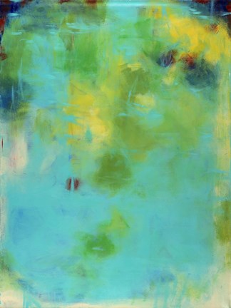 Framed Floating Leaf Print