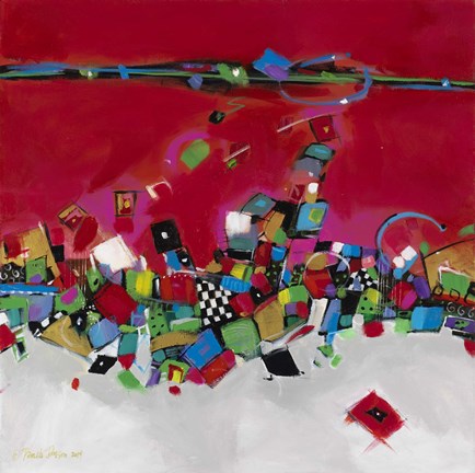 Framed Fast Car II Print