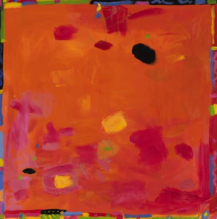 Framed Confetti Iv Print