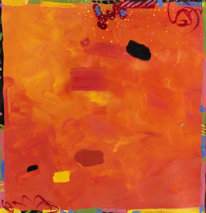 Framed Confetti III Print