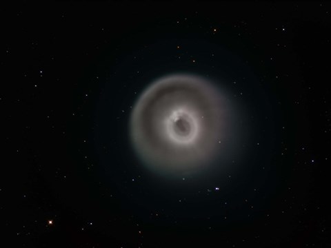 Framed Comet 17P/Holmes after the Comet erupted Print