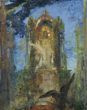 Framed Jupiter And Semele, 1889 Print