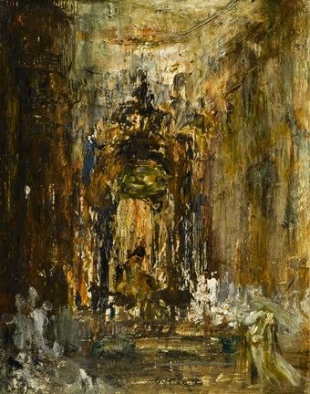 Framed Study For Salome Print