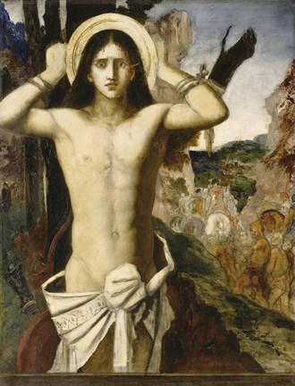 Framed Saint Sebastian Print